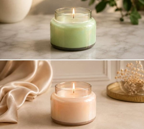 Luminous Quad Candle
